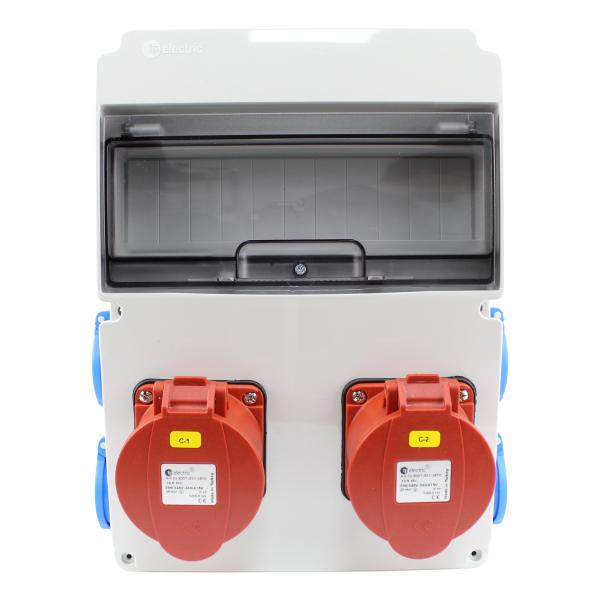 Stromverteiler (2x CEE 5P 32A + 4x 230V/16A)